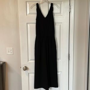 Loft black jumpsuit